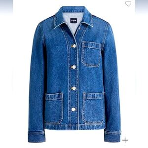 Brand new Xxs Jcrew factory denim chore jacket